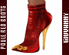GI*PAULE RED BOOTS