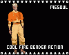 Cool Fire Bender Action