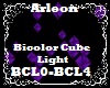 Bicolor Cube Light
