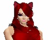 !BD Dark Red Kitty Ears