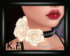 Rose Choker â¥Beige