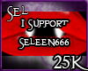 [Sel]Support Sticker 25k