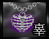 Ribcage Purple Heart