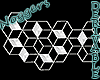 Hexagon Abstract White