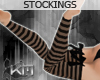 +KM+ Stockings Blk