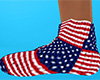 USA Flag Slippers (F)