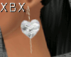 ! XBX Heart Earrings