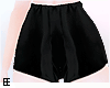 !EEe Black Shorts
