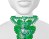 Green Butterfly necklace