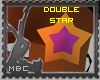 Double Star Earrings