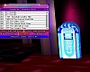 Neon Blue Jukebox