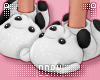 lDl Bear Slippers White
