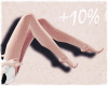 Long leg +10%