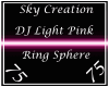 DJ L Pink Ring Sphere