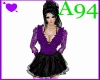 [A94] Purple Party Dress