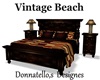 vintage beach bed