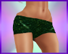 {P} Spots Shorts Green