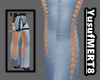 YM| LOW-CUT JEANS PANTS