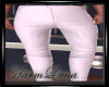 White Belted Male Pants