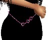 PINK HEART BELLY CHAIN