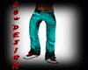 [AB] Teal Jeans