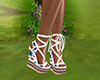 Wedges cornflower