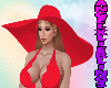 The Tara Hat Red