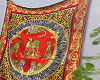 金 Tiger Tapestry Red