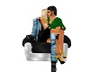 Siver Rose Kissing Chair