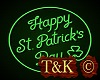 St Pats day sign
