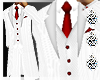 (I) Red And White Tux