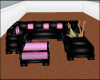 Pink N Black Couch 1