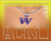 [ACM]W Amethyst Necklace