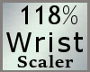 Scaler Wrist 118% M A