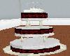 Rd,Blk&W. Wedding Cake