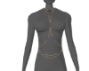 Black Diamond Body Chain