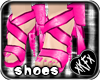 *KF Pink Bow Heels