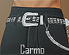 Black Cargos Skinny
