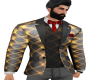 Rau-GoldBlack Suit