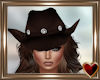 Brown CowGurl Hat