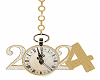 2024 New Year Clock