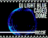 DJ Light Blue Cage Dome