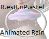 Pastel Raincloud Hoops