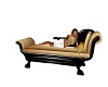 Black & Gold  Chaise