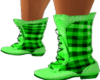 Green Western Boots