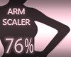 Arm Size 76%