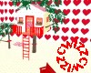 Lovers Treehouse (hearts