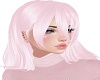Pink/White Long Hair