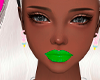 Lips green #2