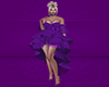 7ly Violet Ruffle Dress